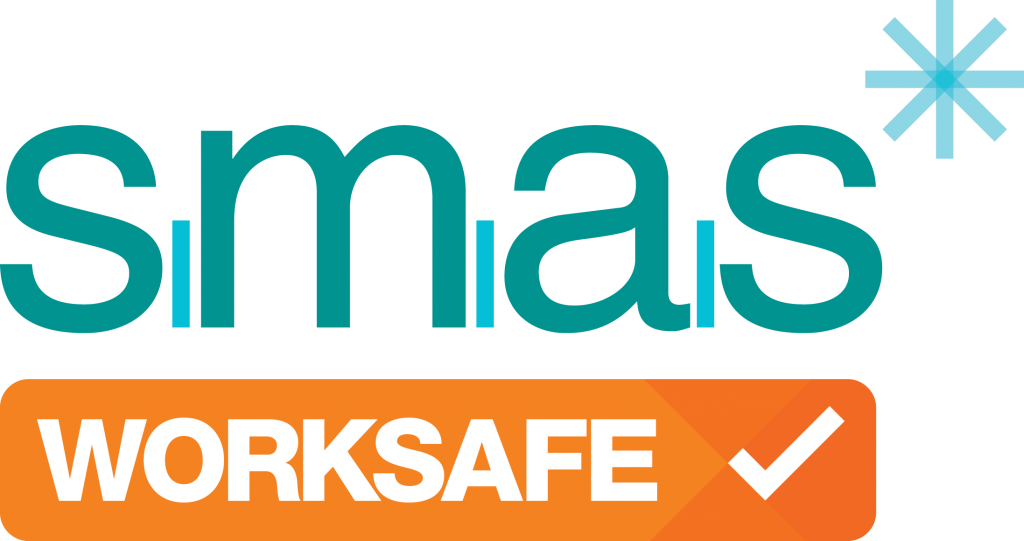 Cavivac SMAS Worksafe accreditation logo.
